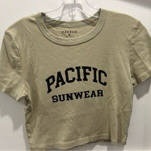 cropped pacsun shirt